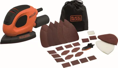 Image de BLACK+DECKER BEW230BC-QS Black&Decker Schleifmouse BEW230BC