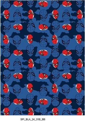Immagine prodotto di Coperta Spiderman - Coperta morbida e leggera per letto e divano (110x150 cm)