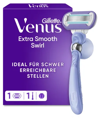 Produktbild von Gillette Venus Extra Smooth Swirl Rasierer Damen, Lila