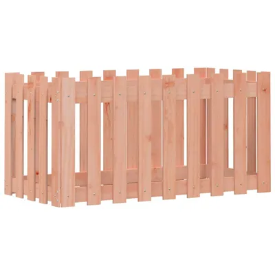 Produktbild von vidaXL Hochbeet Lattenzaun-Design 100x50x50 cm Massivholz Douglasie