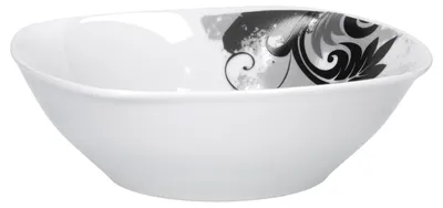 Produktbild von Müsli- Salatschale Black Flower 14,5 cm