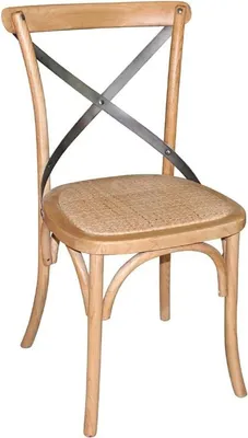 Produktbild von Bolero Esszimmerstühle Eichenholz naturell (2 Stück)