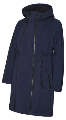 Immagine prodotto di Giacca da donna MAMALICIOUS, modello Mlshella 3In1Tikka, giacca softshell, colore blu navy, taglia 3