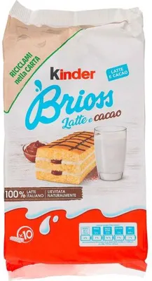 Produktbild von kinder Brioss Latte e Cacao 10er