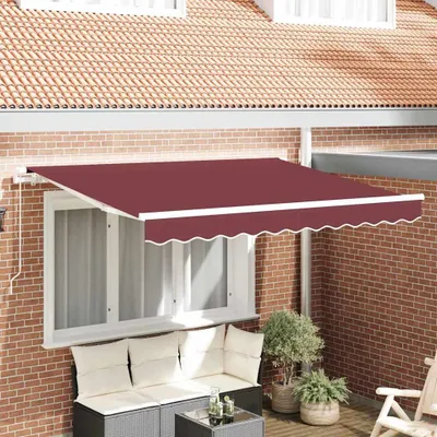 Image de Toile de rechange pour auvent Rouge bordeaux 2,5 x 2 m