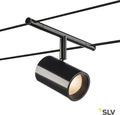 Produktbild von SLV 1002694 TENSEO NOBLO Seilleuchte für Niedervolt-Seilsystem 2700K schwarz