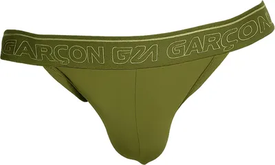 Immagine prodotto di Garçon - Intimo da Uomo Sospensorio - Jockstrap Khaki - 1x Taglia S