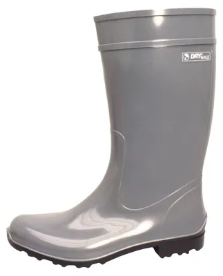 Produktbild von Bockstiegel Damen Gummistiefel Regenstiefel Luisa, Farbe:Grau, Schuhgröße:EUR 37, Artikel:-5190 silbergrau / schwarz