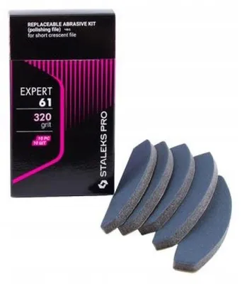 Produktbild von Staleks Ersatz-Nagelfeilenaufsätze Kornung 320 10 Stück