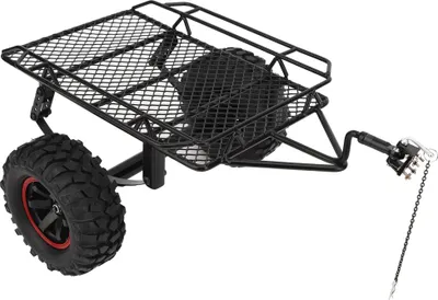 Imagen del producto de Accesorios de mejora para el chasis de tolva del remolque RC, compatibles con el modelo de coche RC Axial Trx-4