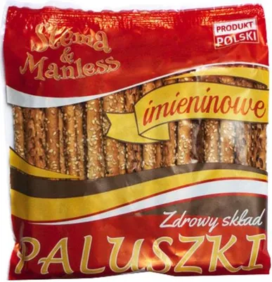 Zdjęcie produktu dla Stema Paluszki Imieninowe Naturalny Skład Chrupiąca Przekąska Smaczna 200g