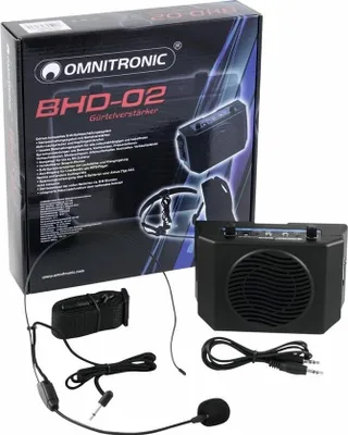Immagine prodotto di Omnitronic BHD-02 Gürtelverstärker (BHD-02)