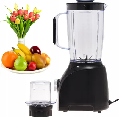 Produktbild von Standmixer leistungsstarker Mixer für Smoothies + Kaffeemühle 2-in-1 Kamille