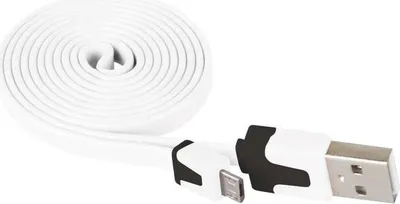 Produktbild von 1m Micro USB 2.0 Ladekabel Mikro-Stecker Typ B Stecker A Daten Kabel Ladegerät