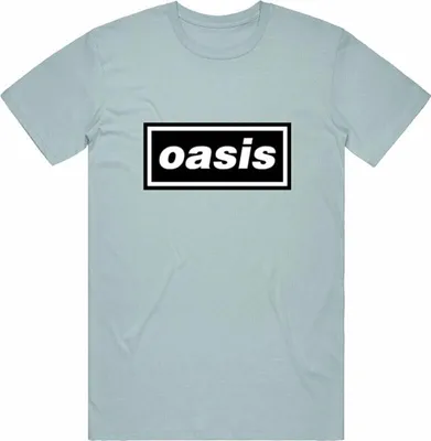 Obrázek produktu pro Oasis Decca Logo Light Blue XL Tričko