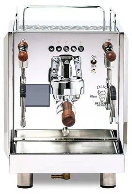 Produktbild von Bezzera DUO DE Siebträger Espressomaschine Dualboiler - Edelstahl