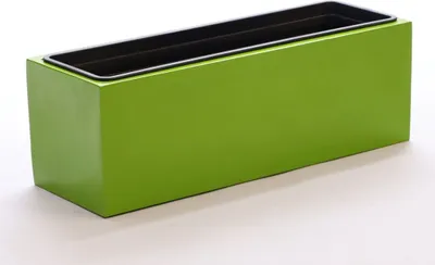 Produktbild von Elegant Einrichten | Pflanzkübel | Fiberglas | rechteckig | 61x21x20 | avocado | grün