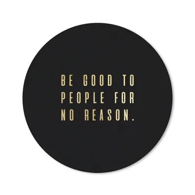 Produktbild von MuchoWow® Mauspad Mousepad Zitate - Sprichwörter - Gold 30x30 cm - Mousepads - Maus Mat - Pad - Mausunterlage - Tischunterlage - Schreibtischmatten