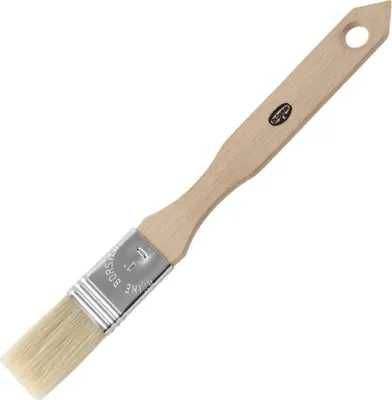 Produktbild von Dr. Oetker Backpinsel mit Holzgriff, Pinsel zum Kochen und Backen, Ideal zum Einfetten und Glasieren, (Maße: 19,5x5x25)