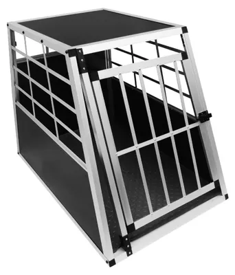 Image de Caisse pour chien pour un transport sécurisé en voiture - Grande