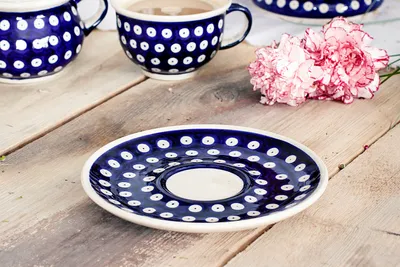 Produktbild von Bunzlauer Keramik TELLER 16 cm Platzteller Untertasse Speiseteller Essteller