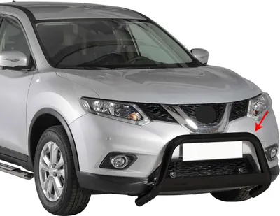 Immagine prodotto di Barra di protezione paraurti anteriore per Nissan X-Trail 2015-2017 ø63mm acciaio nero