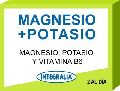 Produktbild von Integralia Magnesium Kalium Vitamin B6 60 Kapseln