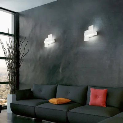 Immagine prodotto di Plafoniera Moderna Bunny Metallo Bianco Led 12W