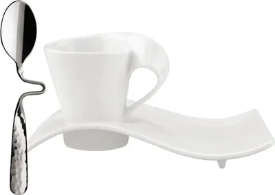 Produktbild von Villeroy & Boch New Wave Caffé Espressoset 3-tlg.