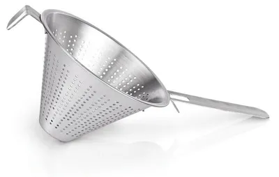 Produktbild von 6x Spitzsieb, Ø 23 cm, Edelstahlgaze 1 mm, Chromnickelstahl