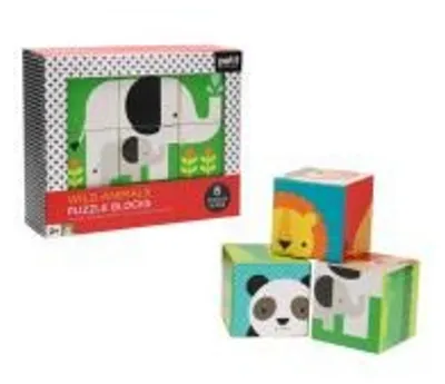 Productafbeelding van Puzzelblokken met wilde dieren
