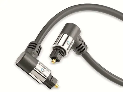 Obrázok produktu pre sonero S-OC120-015, Toslink, Samec, Toslink, Samec, 1,5 m, Čierna