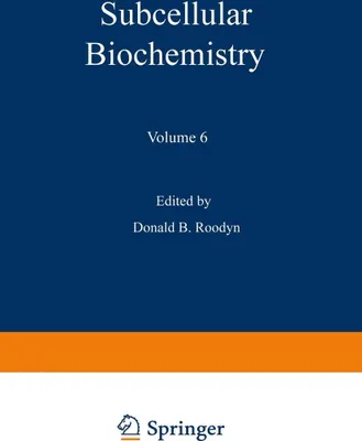 Produktbild von Subcellular Biochemistry