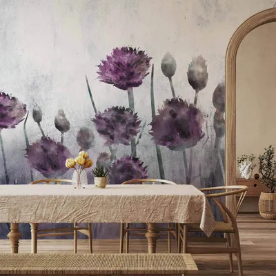 Produktbild von Vlies Fototapete - Wild Nature 350x245 cm Blumen b-A-0778-a-a