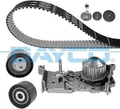 Produktbild von DAYCO KTBWP5171 Zahnriemensatz + Wasserpumpe für RENAULT Clio III Schrägheck (BR0/1, CR0/1) TWINGO II (CN0) MEGANE III Grandtour (KZ0/1) Scénic III