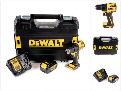 Produktbild von DeWalt DCD 708 M1T Akku Bohrschrauber 18 V Li-Ion Brushless in TSTAK Box + 1 x 4,0 Ah Akku + Ladegerät