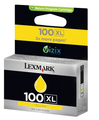 Image de Encre originale No.100XL pour LEXMARK S305 jaune