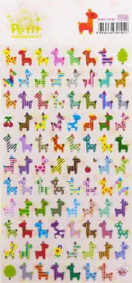 Produktbild von Oblique Unique 87 Giraffen Sticker Aufkleber Set Deko Kinder