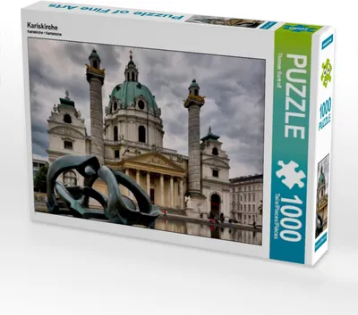 Produktbild von Calvendo Karlskirche 1000 Teile Puzzle quer 640x480mm, Bartruff Thomas; 7345493