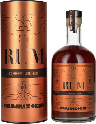 Produktbild von Rammstein Rum PX Sherry Cask Finish 46% Vol. 0,7l in Geschenkbox