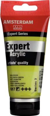 Zdjęcie produktu dla Farba akrylowa Amsterdam Expert Series Tubka 75 ml Żółty Zielony 617