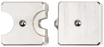 Productafbeelding van 633 406 3 Rennsteig Werkzeuge GmbH, krimpklem, persbreedte 7,0 mm, voor stiftkrimpmal. Doorsnede (koper): 6 mm² / (aluminium):