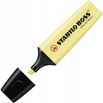 Produktbild von Stabilo BOSS Original Pastel Gelb Textmarker Keilspitze