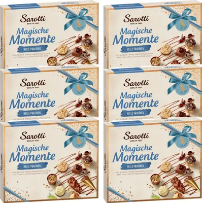 Produktbild von Sarotti Magische Momente helle Pralinen VPE (6x210g Packung)