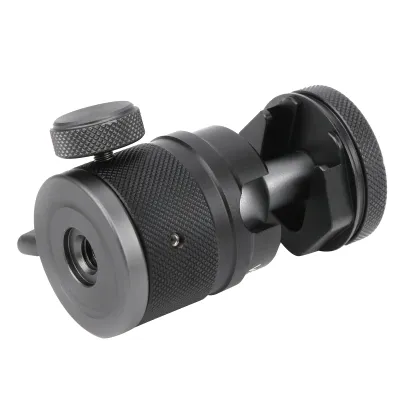Zdjęcie produktu dla Głowica kulowa Mini Głowica kulowa ze stopu aluminium Głowica kulowa 1/4 cala Śrubowa głowica kulowa Głowica kulowa z zimną stopką Głowica kulowa do kamery