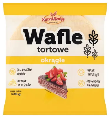 Image de Eurowafel Gaufrettes rondes 130 g