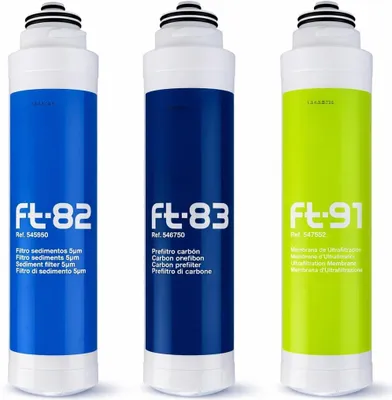 Produktbild von AORA FT-LINE 3 Aktivkohle-Ersatzfilter mit UF-Filtration – Wasserfilter