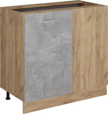 Obrázek produktu pro Rohová skříňka Vicco R-Line Beton 86 cm bez pracovní desky, Model 53386