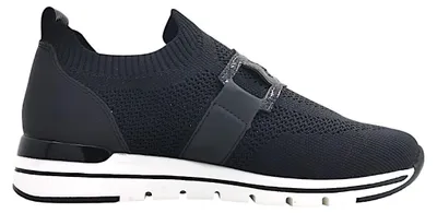 Imagen del producto de Remonte: Zapatos de mujer, zapatos de vestir, pantuflas, color negro, para uso diario
