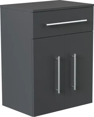 Produktbild von Badezimmer Midischrank "Levana XL" Grafit 53 cm